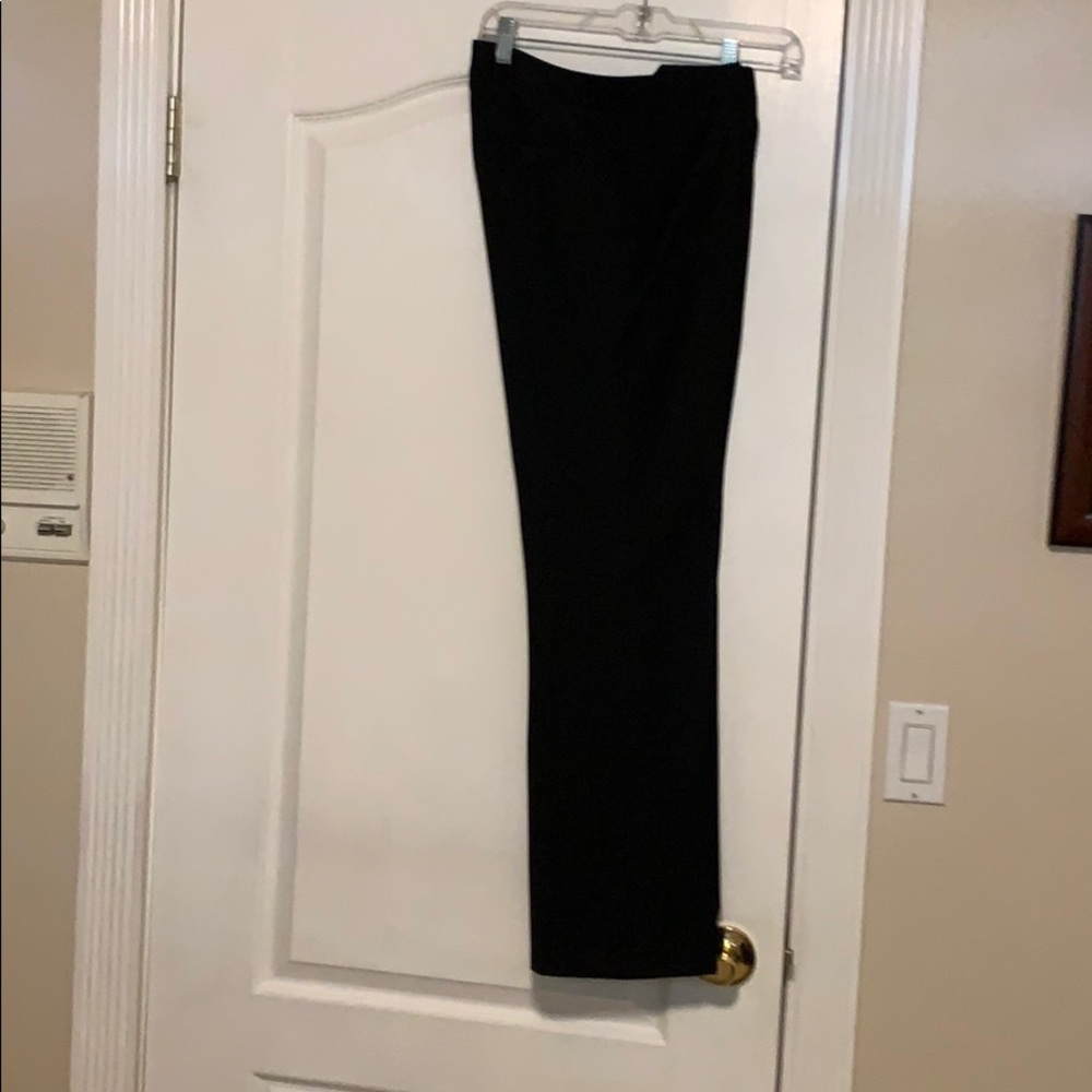 Magaschoni black, wool blend trousers